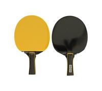Tennis-Point Ensemble De Tennis De Table + Sac, Plus 3x Bälle-Noir,Jaune