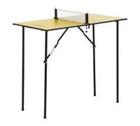 Tennis-Point Mini Table De Ping-pong-Argent,Noir