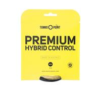 Tennis-Point Premium Hybrid Control Cordage En Garniture-Écru, Noir 1.20