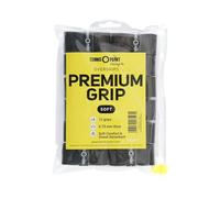 Tennis-Point Premium Soft Pack de 12 Surgrip de Tennis Unisex Noir