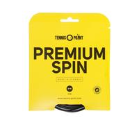 Tennis-Point Premium Spin Cordage En Garniture 12m-Noir 1.25