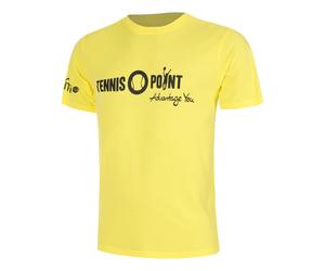 Tennis-Point Team Yellow T-shirt Hommes-Jaune XS