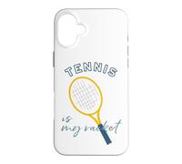 Tennis Pun Tennis est ma Raquette Coque pour iPhone 16 Plus