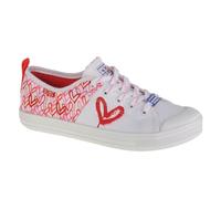 Sneakers Femme Skechers Bobs B Cool-All Corazon 113952-WRPK - Blanc - Lacets - Plat 35,5
