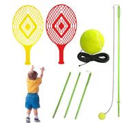 Tennis Trainer, Portable Solo Tennis Set, Match Hitting Feedback Tool, Swing Drill Practice Equipment, Compact Lightweight Design, for Players, Athletes, and Leisure Court Games at Home Or Outdoors