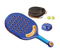 Tennis Trainer Rebounder - Balles d'entraînement de tennis - Balles rebondissantes - Avec corde - Kit d'entraînement de tennis portable avec longue corde élastique pour adultes et débutants