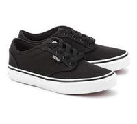Vans , Sneakers Basses Mixte Enfant, Noir (Canvas Black/White)