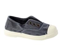 Tennis velours à lacets marino 29