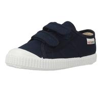 Victoria Baskets Unisexe 1915 Toile & Double Fermeture Auto-Agrippante & Bout Renforcé 136606 pour Enfants Marino 33