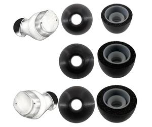 TENNMAK Embouts de Rechange en Mousse à mémoire de Forme 2 Couches pour écouteurs Sennheiser Momentum 3 & Edifier NeoBuds S/NeoBuds Pro/NeoBuds Pro 2