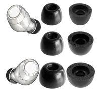 TENNMAK Embouts de rechange en mousse à mémoire de forme pour écouteurs JLab Go Pop+/Go Air Pop/Go Sport+/Go Air Sport/JBuds Mini/Epic Sport ANC 3