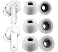 TENNMAK Embouts de rechange en mousse à mémoire de forme pour écouteurs Nothing Ear/Nothing Ear (a)/Nothing Ear (3)/CMF Buds Pro 2/CMF Buds 2a, blanc