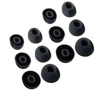TENNMAK Embouts de rechange pour écouteurs sans fil ASUS ROG Cetra/OnePlus Buds Pro & OnePlus Buds Z2/Alpine Tune/TOZO NC20 (noir)