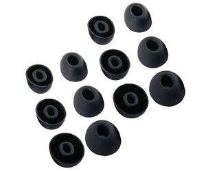 TENNMAK Embouts de rechange pour écouteurs sans fil ASUS ROG Cetra/OnePlus Buds Pro & OnePlus Buds Z2/Alpine Tune/TOZO NC20 (noir)