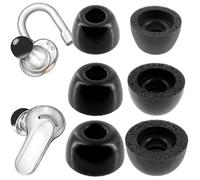 TENNMAK Embouts en mousse à mémoire de forme de rechange pour écouteurs Skullcandy Rail ANC/Dime 3/Dime 2/Push Active/Push ANC Active/Grind Fuel/Sesh ANC/Sesh Evo