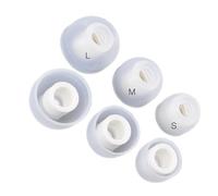 TENNMAK Embouts en silicone compatibles avec les écouteurs Technics EAH-AZ40 / AZ40M2 / AZ60 / AZ60M2 / AZ80 - Blanc