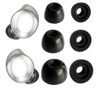 TENNMAK Embouts mémoire de Forme compatibles avec Samsung & Marshall | Compatibles avec Samsung Galaxy Buds Core SM-R410, Buds 2, Buds Plus, Marshall Motif II A.N.C, Motif. Memory Foam Eartips.