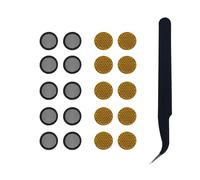 TENNMAK Lot de 10 paires de filtres anti-poussière en maille pour écouteurs JBL Vibe Beam, Vibe 200TWS et Wave Beam