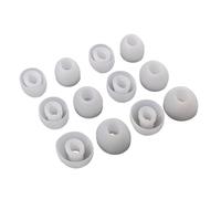 TENNMAK Lot de 12 embouts de rechange pour écouteurs JBL Tune Buds/Tune Buds 2 - Blanc - 6 paires
