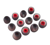 TENNMAK Lot de 12 embouts de rechange pour écouteurs sans fil bmani T16/bmanl/ZINGBIRD Z67/occiam T17, K23-2023/Orancu A12