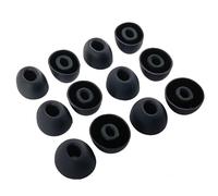 TENNMAK Lot de 12 embouts de rechange pour TAGRY X08/TOZO NC3 NC2 T20/Catitru BX17/ZZU T18/occiam T19/Aptkdoe HD65/xinwld A97 Pro/Ordtop i13/Csasan J90 Pro/ZIUTY A1/Sisism A10 Écouteurs Pro