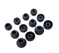 TENNMAK Lot de 12 paires d'embouts de rechange pour écouteurs JBL Endurance Peak 3/Peak II/Peak/Race/Run 2