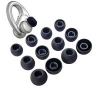 TENNMAK Lot de 12 paires d'embouts de rechange pour écouteurs JBL Endurance Peak 4/Peak 3/Peak II/Peak/Race 2/Race/Run 2