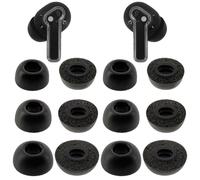 TENNMAK Lot de 12 paires d'embouts d'oreille de rechange en mousse à mémoire de forme pour oreilles Nothing Ear/Nothing Ear (a) / Nothing Ear (3) / CMF Buds 2 & 2a / 2 Plus/CMF Buds Pro & Pro 2 / CMF