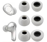 TENNMAK Lot de 3 paires d'embouts en mousse de rechange pour écouteurs JBL Tune Buds/JBL Tune Buds 2/JBL Vibe Buds/JBL Live Beam 2 & 3/JBL Tour Pro 2 & 3/JBL Live Pro 2/Technics EAH-AZ100, 3 paires
