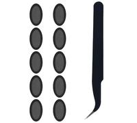 TENNMAK Lot de 5 paires de filtres anti-poussière de rechange pour écouteurs JBL Tune Flex/Tune Flex 2/Wave Flex/Wave Flex 2
