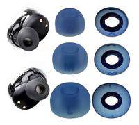 TENNMAK Lot de 6 embouts de rechange pour écouteurs JBL Tune Buds/JBL Tune Buds 2, S/M/L, bleu