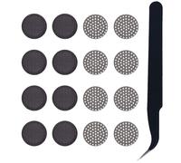 TENNMAK Lot de 8 paires de filtres anti-poussière de rechange pour écouteurs Technics EAH-AZ40 / EAH-AZ60 / EAH-AZ80