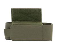 Tenoburian Pochette Tactique, Porte-Garrot avec Crochet et Boucle pour Gilet Molle Grille de Poitrine, Pochette de Rangement IFAK RG, Vert, Nylon