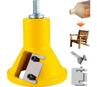 Tenonneuse VEVOR Mèche à bois 38 mm, 4 lames Tenonneuse Forstner Bit Set de tenonneuses pour lits de poutres, balustrades de poutres, clôtures de poutres, tables de poutres, etc. Kit de mèches foresti