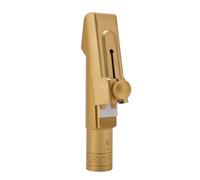 Tenor professionnel plaqué or, saxophone de ténor en laiton plaqué d'or avec capuchon, taille en métal de taille 6, pour les débutants et les professionnels dues à un ton lumineux
