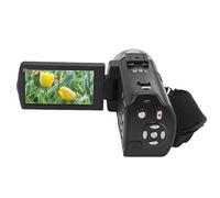 TENP Caméra vidéo HDV V12 HD 1080P, résolution 1920 x 1080 Écran LCD 3 Pouces Zoom 16X Caméra de Vision Nocturne Infrarouge 30MP pour la Photographie (Prise UE)