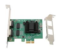 TENP Carte Ethernet Gigabit, LAN 82751EB Carte réseau sans Fil Double Port pour Linux 2.6.x à 5.x pour Windowsserver2008R2 2012, 2016 pour Windows7 8, X, 10