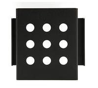 TENP Support de Montage HDD 2,5 Pouces, Prise en Charge Facile de L'installation SATA IDE 2,5 Pouces Rack de Disque Dur en Alliage D'aluminium Design Creux pour SSD (Le Noir)
