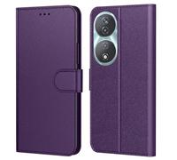 Tenphone Coque pour Honor 90 Smart,Etui Protection Housse Premium en Cuir PU, [Emplacements Cartes], Pochette Flip Case Compatible avec (Violet, Honor 90 Smart)