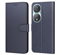 Tenphone Coque pour Honor 90 Smart,Etui Protection Housse Premium en Cuir PU, [Emplacements Cartes], Pochette Flip Case Compatible avec (Bleu, Honor 90 Smart)