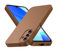 Tenphone Coque pour Samsung Galaxy A16 5g, Coque Samsung A16, Housse Etui de Protection en Silicone Souple,Cover Antichoc avec Protege de Camera,Compatible avec TPU (Marron, Samsung A16 4G / 5G)