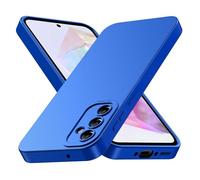 Tenphone Coque pour Samsung Galaxy A55 5g, Coque Samsung A55, Housse Etui de Protection en Silicone Souple,Cover Antichoc avec Protege de Camera,Compatible avec TPU (Bleu, Samsung A55)