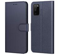 Tenphone Coque pour Samsung Galaxy S20 FE Fan Edition, Etui Protection Housse Premium en Cuir PU,Pochette Fermeture Magnétique,Flip Case Compatible avec (Samsung S20 FE 4G / 5G, Book Bleu)
