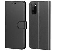 Tenphone Coque pour Samsung Galaxy S20 FE Fan Edition (Pas pour S20), Housse Protection Etui Premium en Cuir PU,Pochette Magnétique,Flip Case Compatible avec (Samsung S20 FE 4G / 5G, Book Noir)