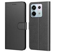 Tenphone Coque pour Xiaomi Redmi Note 13 Pro 5G (Pas pour 4G),Etui Protection Housse Premium en Cuir PU, [Emplacements Cartes], Pochette Flip Case Compatible avec Book (Noir, Note 13 Pro 5G)