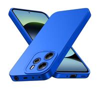 Tenphone Coque pour Xiaomi Redmi Note 14 4G (Pas pour 5G), Housse Etui de Protection en Silicone Souple, Cover Antichoc avec Protege de Camera, Pochette Compatible avec TPU (Bleu, Redmi Note 14 4G)