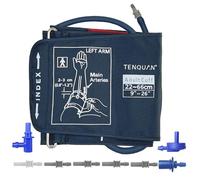 TENQUAN Tensiomètre Brassard Extra Extra Large 22-66cm avec Connecteur pour Gros Bras, Brassard Bp Uniquement, Machine Non Incluse
