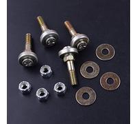 TENREV 4 Ensembles de M8x45mm Meubles Chaise à Bascule Portant pièce de Connexion vis boulons Kits Accessoires pièces de Rechange
