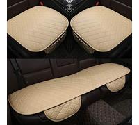 TENREV Housses Siège Voiture pour Lexus CT200 2011-2021, Avant Et ArrièRe Couvre Coussin De SièGe Cuir PU Respirant Protecteur Accessoires,C-Beige