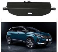 TENREV Tablette de Coffre Arrière pour Peugeot 5008 2017 2018 2019 2020 2021 2022, Rétractable Cache-Bagages Pare-Soleil Colis de Coffre Store Enrouleur, Toile en Alliage